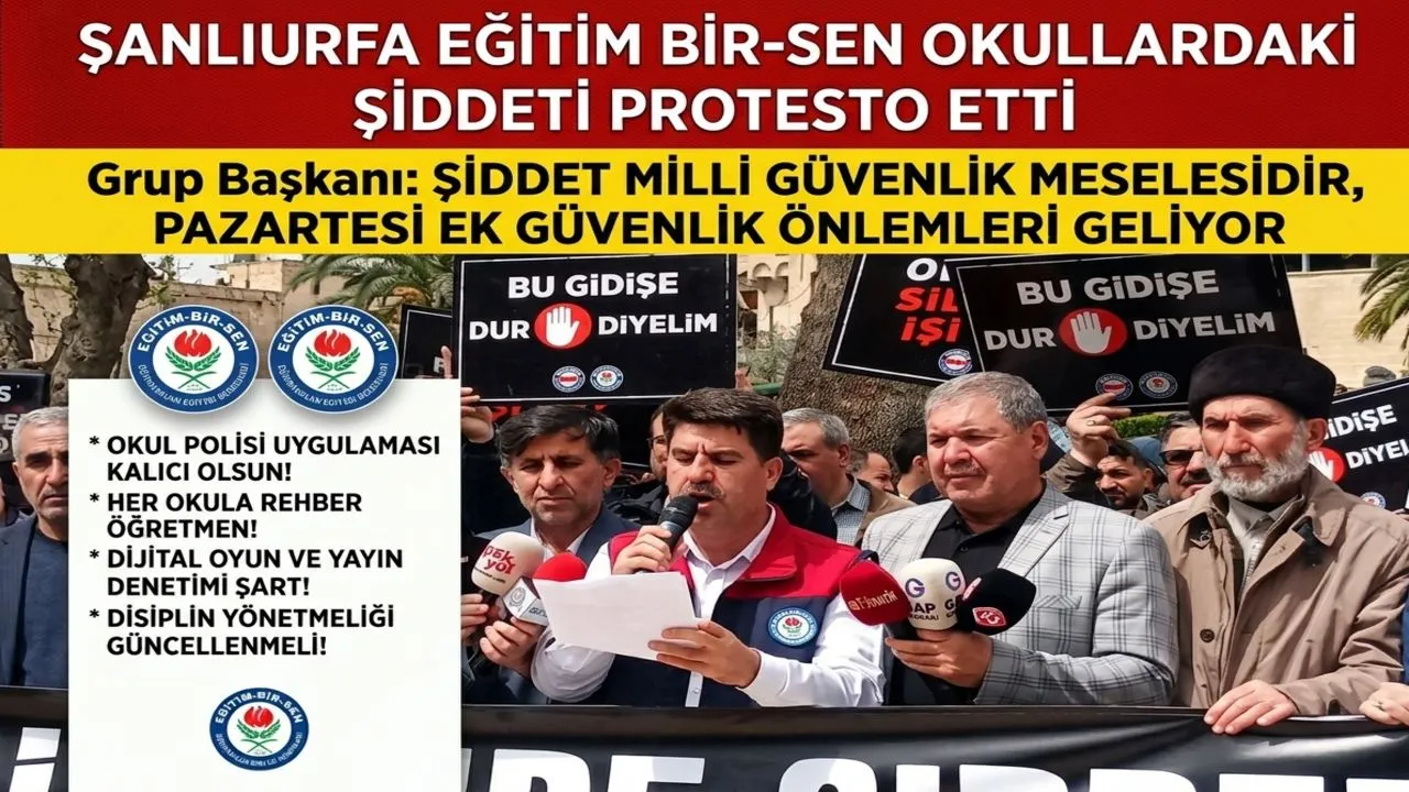 Eğitim Camiasından Şiddete Karşı Ortak Ses